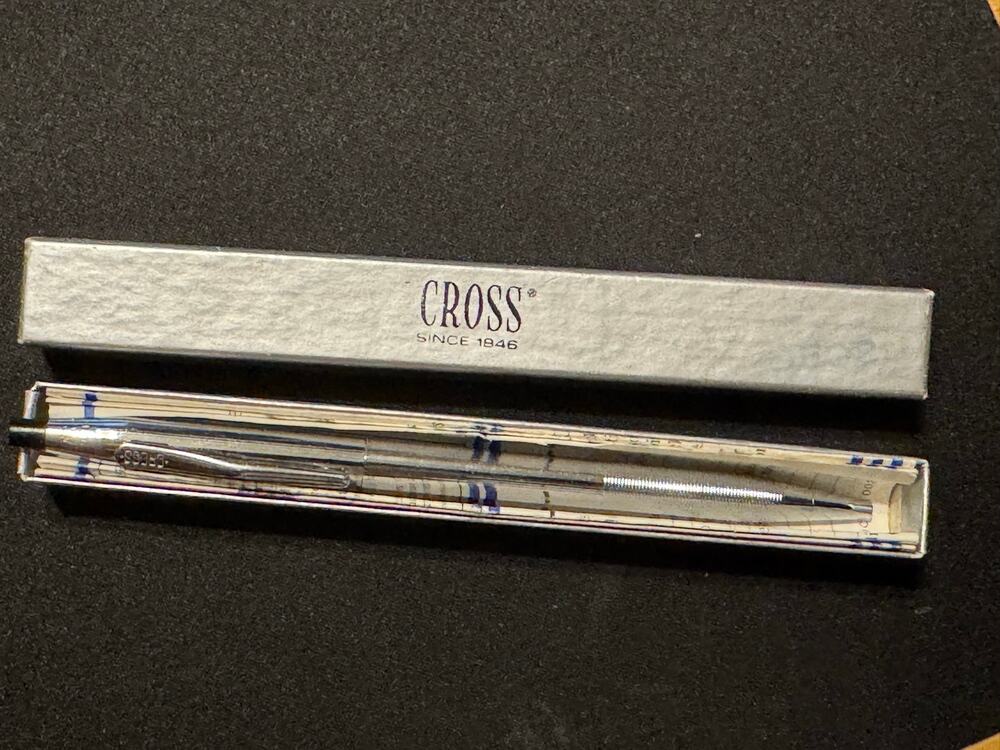 Cross Ball Point Pen, Made in USA Classic Century Chrome Finish